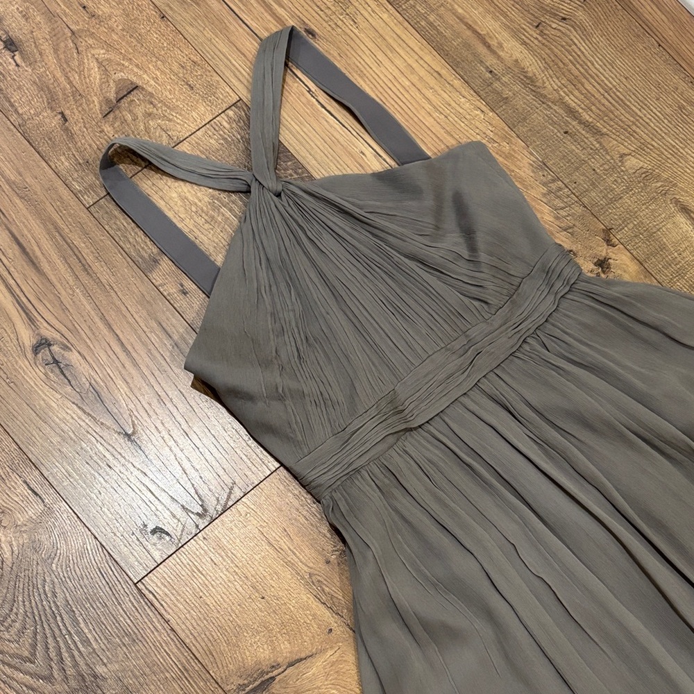 J.Crew Formal Gray Halter Dress